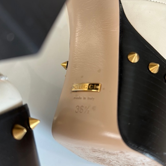 Gucci Vegas Pearl Studded Platforms - Picture 11 of 16